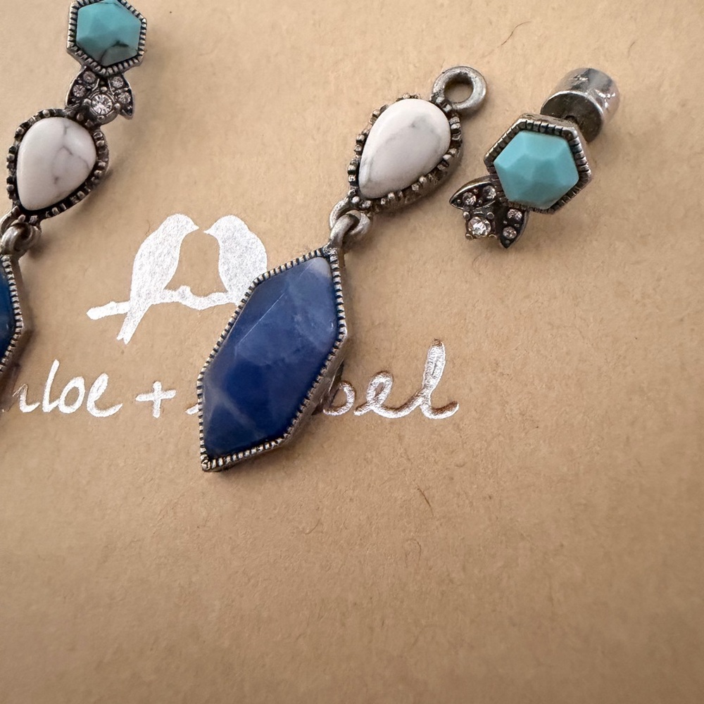 Chloe + Isabel Tangier, Howit & Turquoise Dangle Convertible Earrings
B2 - Picture 3 of 3